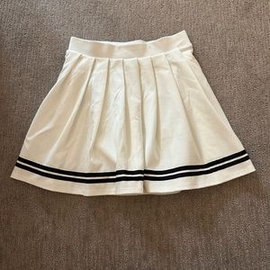 Wild Fable White Pleated Tennis Skirt